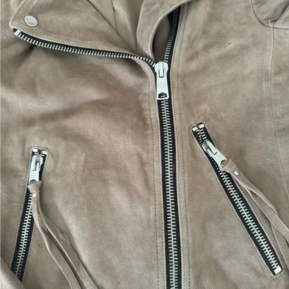 ALLSAINTS Dalby Moto Biker Suede jacket - Picture 5 of 11